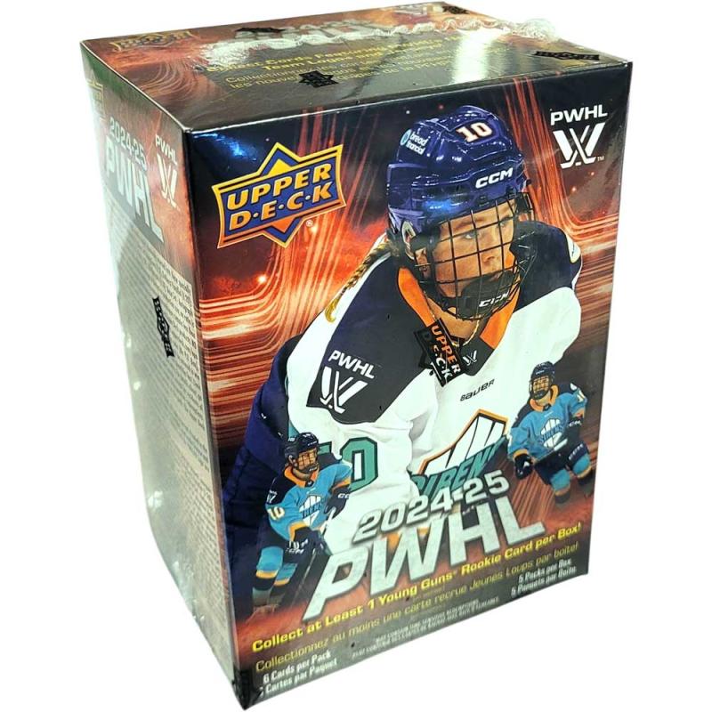 Sealed Blaster Box 2024-25 Upper Deck PWHL Retail