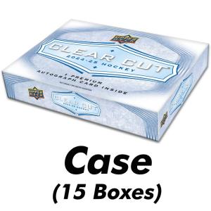 Sealed Case (15 Boxes) 2024-25 Upper Deck Clear Cut Hobby [76612]