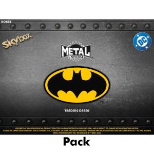 FÖRKÖP: 1st Paket 2025 Skybox Metal Universe BATMAN Hobby (Preliminär release 5:e november 2025)