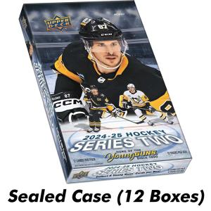 PRE-BUY: Sealed Case (12 Boxes) 2024-25 Upper Deck Series 2 Hobby [79361] (Preliminary release March 5:th 2025)