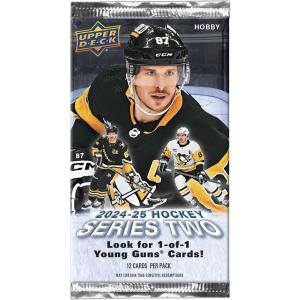 1st Paket 2024-25 Upper Deck Series 2 Hobby
