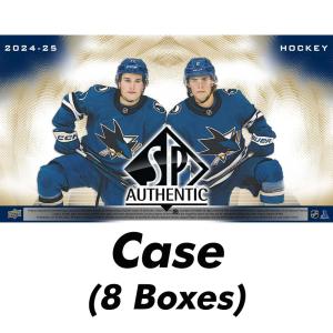 PRE-BUY: Hel Case (8 Boxes) 2024-25 Upper Deck SP Authentic Hobby [81415] (Preliminary release July 30:th 2025)