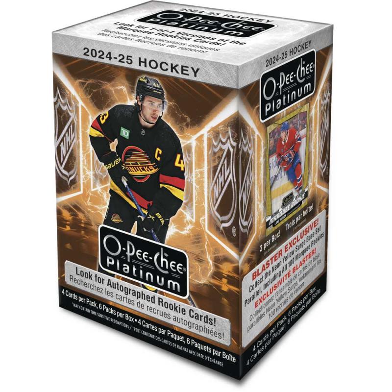 Hel Blaster Box 2024-25 Upper Deck O-pee-Chee Platinum Retail (6 Paket)
