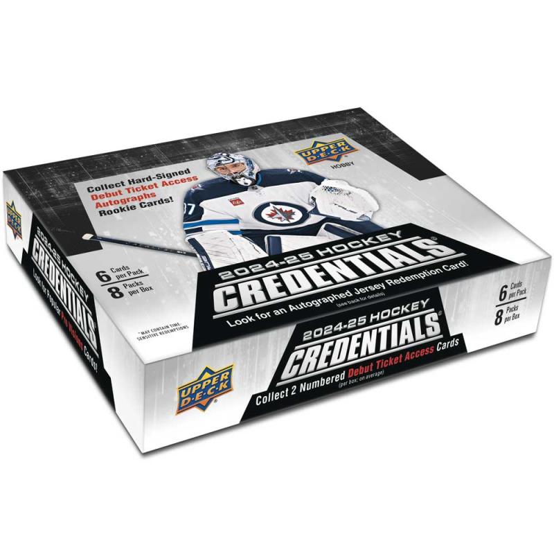 Hel Box 2024-25 Upper Deck Credentials Hobby