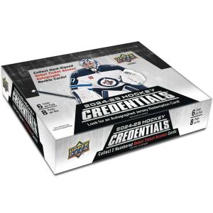 Sealed Box 2024-25 Upper Deck Credentials Hobby