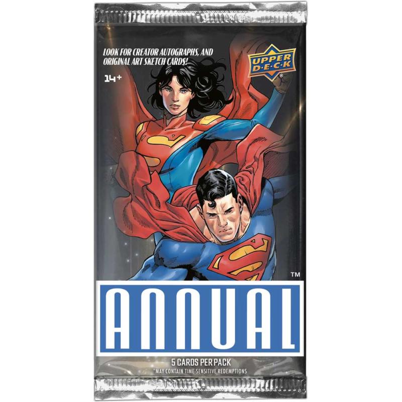 1 Pack 2024-25 Upper Deck DC Annual Hobby