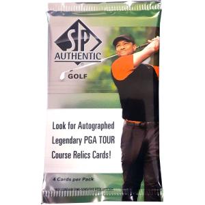 1st Paket 2021 Upper Deck SP Authentic Golf Hobby