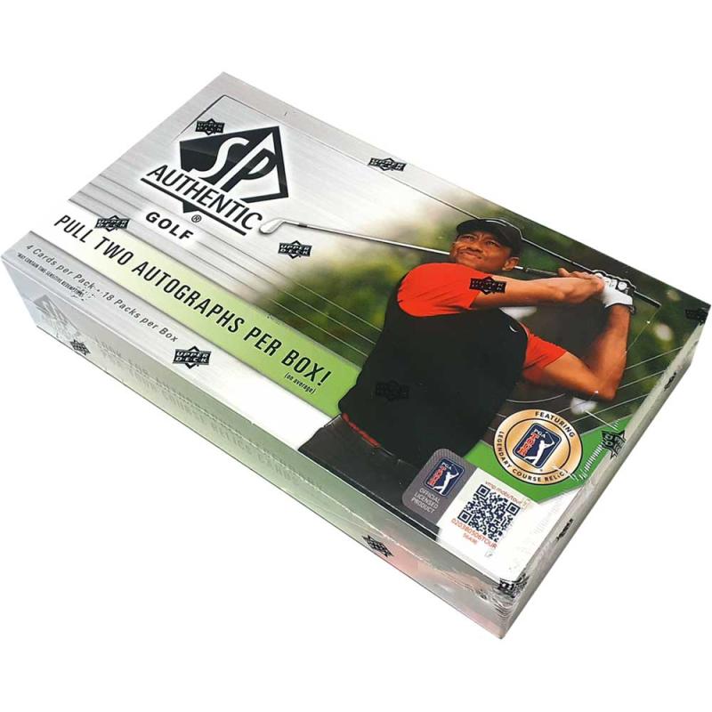 Hel Box 2021 Upper Deck SP Authentic Golf Hobby