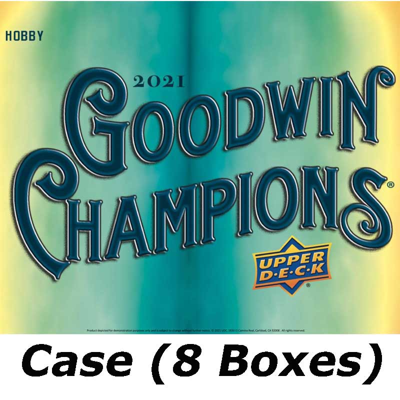Hel Case (8 Boxar) 2021 Upper Deck Goodwin Champions Hobby [95152]