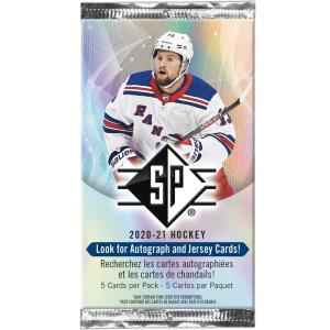 1 Pack 2020-21 Upper Deck SP Retail