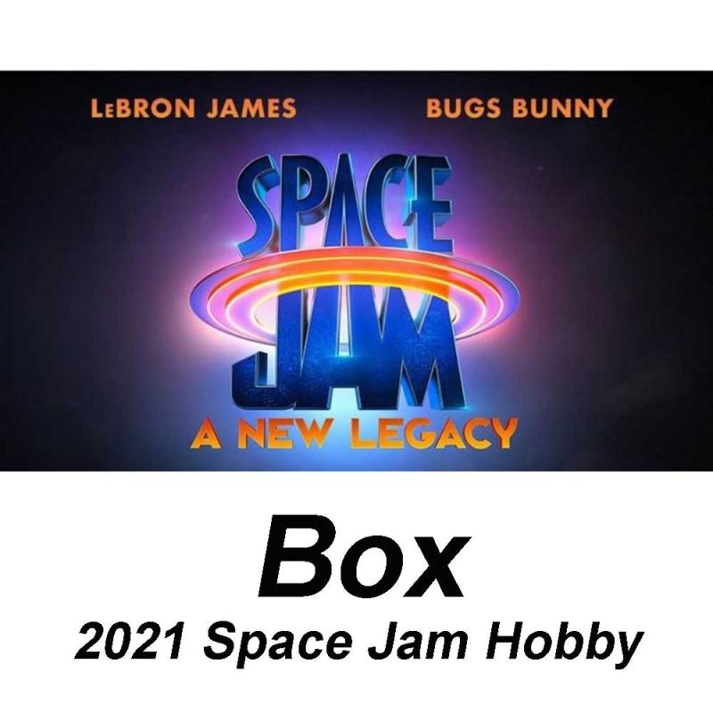 FÖRHANDSVISNING: Hel Box 2021 Upper Deck Space Jam A New Legacy Trading Card Hobby (Börjar säljas när mer info finns)