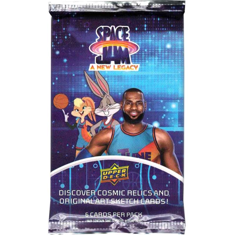 1st Paket 2021 Upper Deck Space Jam A New Legacy Trading Card Hobby