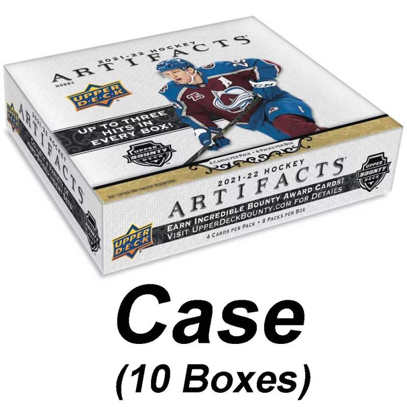 Hel Case (10 boxar) 2021-22 Upper Deck Artifacts Hobby [96681]