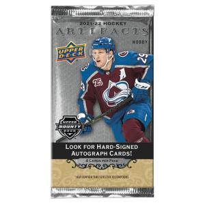 1 Pack 2021-22 Upper Deck Artifacts Hobby