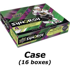 Sealed Case (16 Boxes) 2021-22 Upper Deck Synergy Hobby [97600]