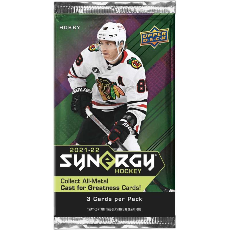 1 Pack 2021-22 Upper Deck Synergy Hobby