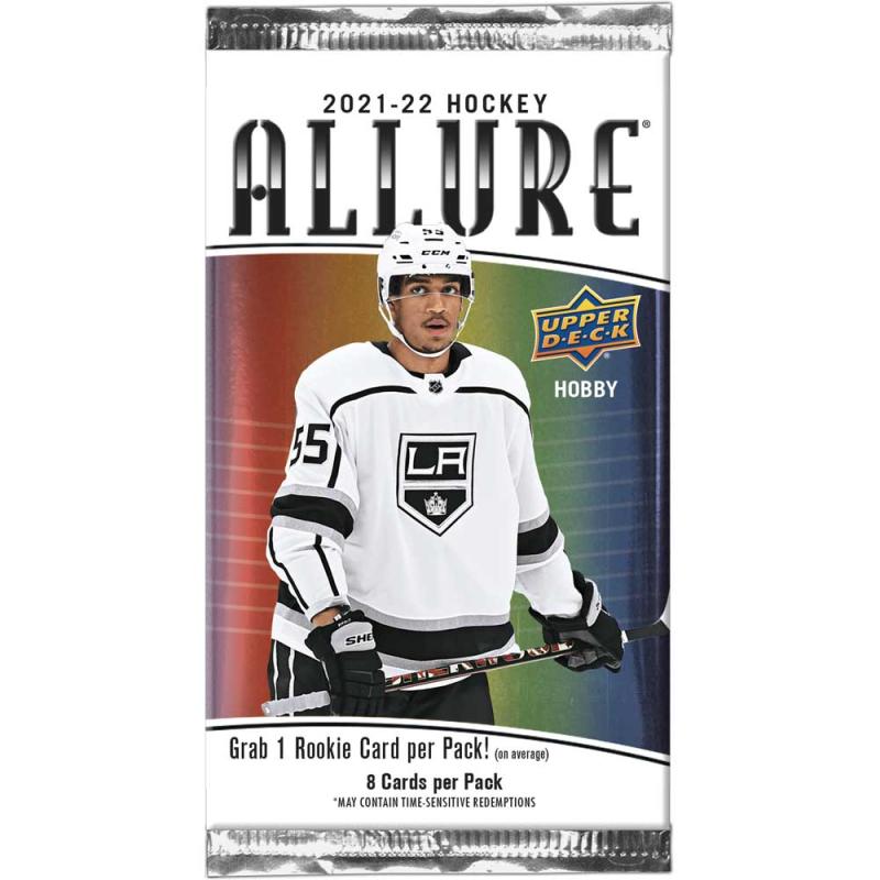 1 Pack 2021-22 Upper Deck Allure Hobby