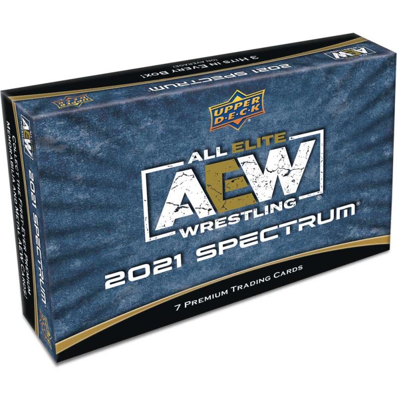 Hel Box 2021 Upper Deck AEW Spectrum Wrestling Hobby