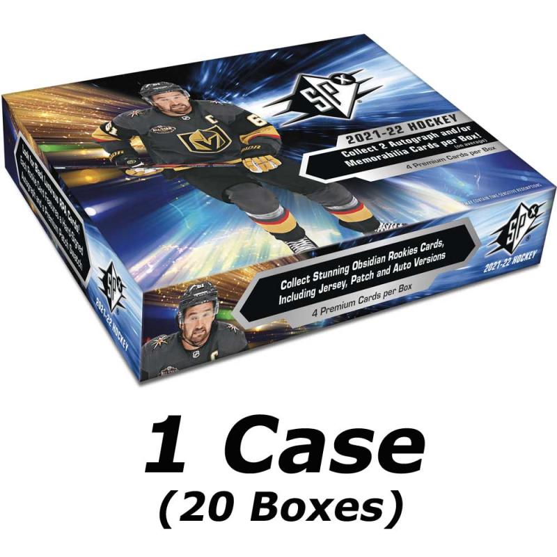 Hel Case (20 Boxes) 2021-22 Upper Deck SPx Hobby