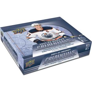 Sealed Box 2021-22 Upper Deck Credentials Hobby