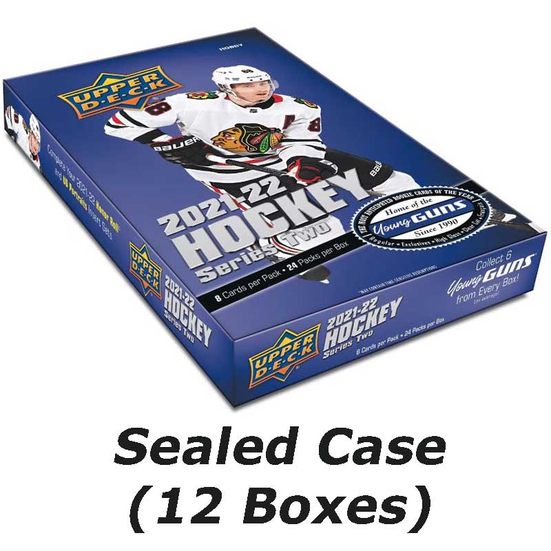 Hel Case (12 Boxar) 2021-22 Upper Deck Series 2 Hobby [97968]