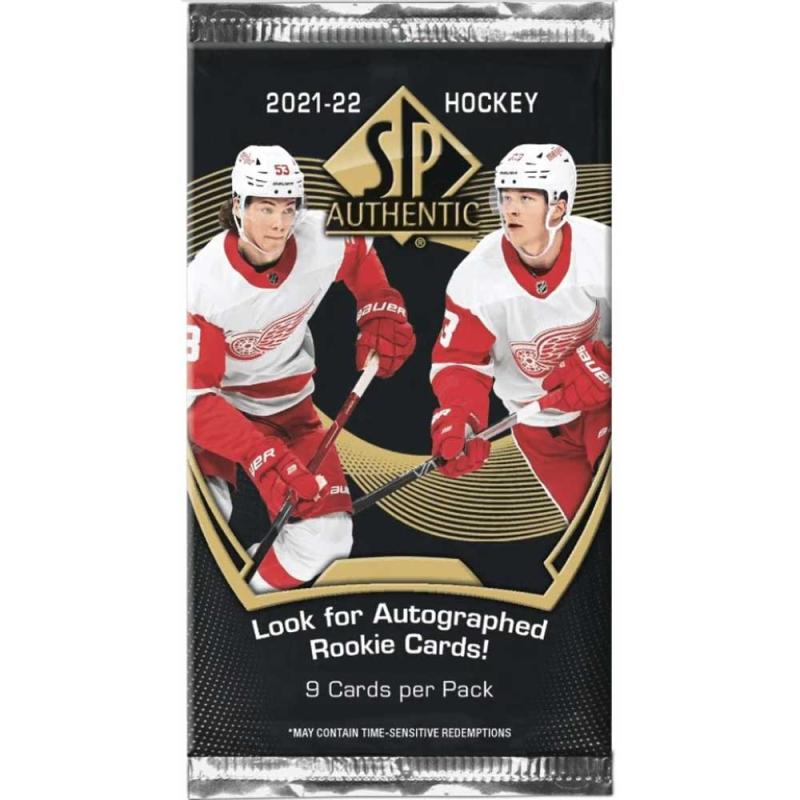 1 Pack 2021-22 Upper Deck SP Authentic Hobby