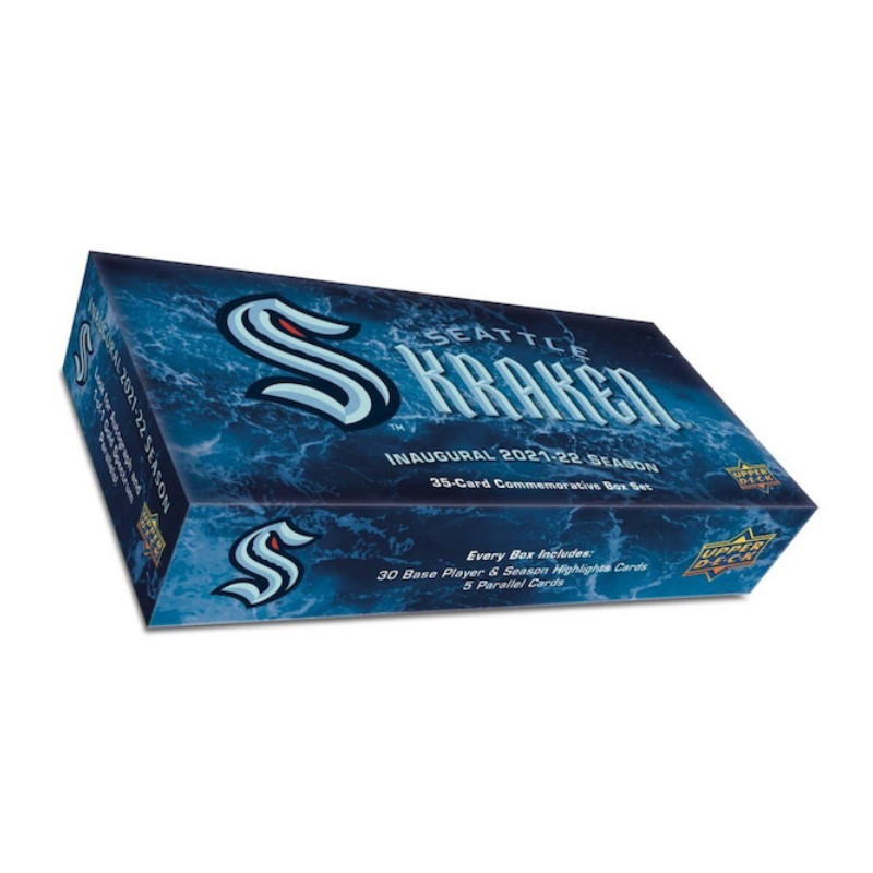 Sealed Box 2021-22 Upper Deck Seattle Kraken Box Set