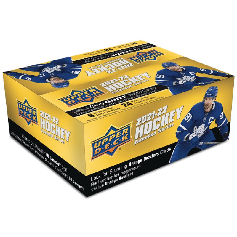 Sealed Box 2021-22 Upper Deck Extended Series Retail