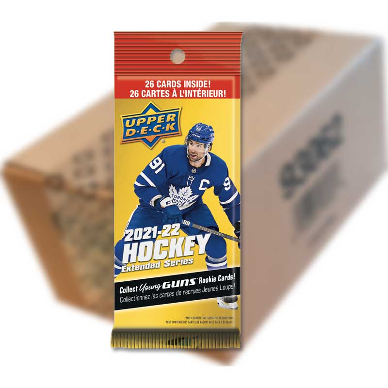 Sealed Box 2021-22 Upper Deck Extended Series Fat Pack Retail [99178]