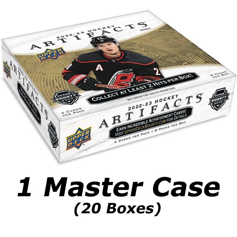 Sealed Master Case (20 boxes) 2022-23 Upper Deck Artifacts Hobby [99500]