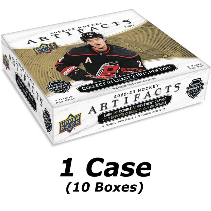 Hel Case (10 boxar) 2022-23 Upper Deck Artifacts Hobby [99501]