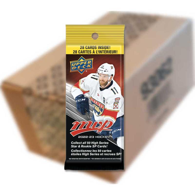 Sealed Box 2022-23 Upper Deck MVP Retail Fat Pack [99555]
