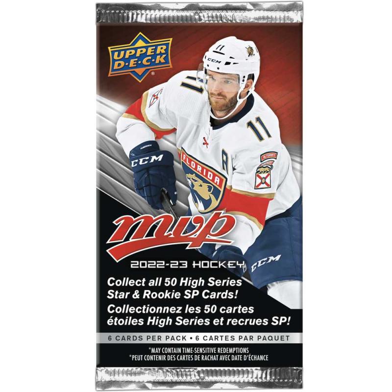 1 Pack 2022-23 Upper Deck MVP Retail