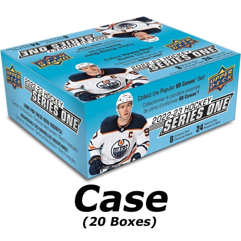 Sealed Case (20 Boxes) 2022-23 Upper Deck Series 1 Retail [99977]