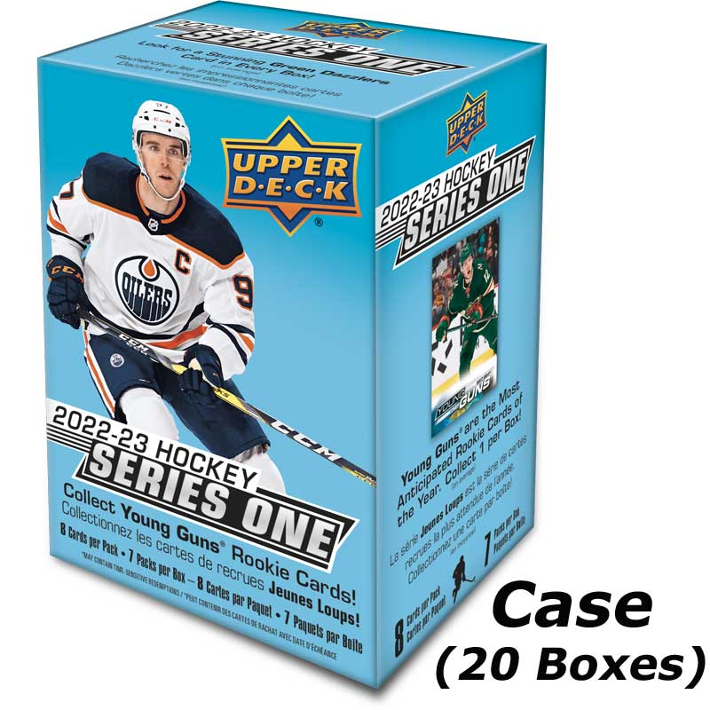 Sealed Case (20 Blaster Boxes) 2022-23 Upper Deck Series 1 Blaster Retail [99980]