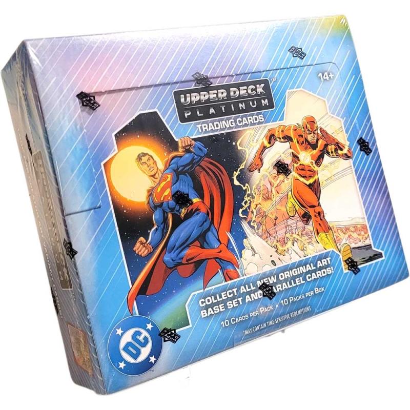 Hel Box 2026 Upper Deck Platinum DC Trading Cards Hobby (10 Packs)
