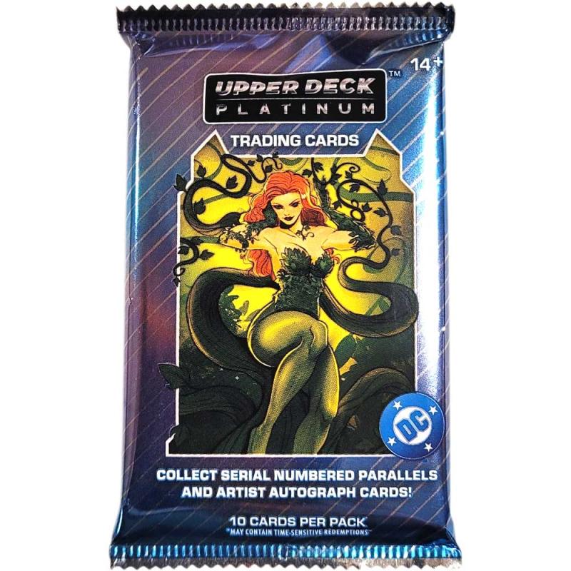 1st Paket 2026 Upper Deck Platinum DC Trading Cards Hobby