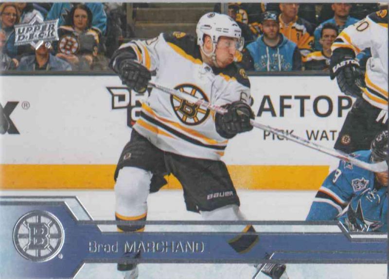 Brad Marchand - Boston Bruins  2016-2017 Upper Deck s.1 #014