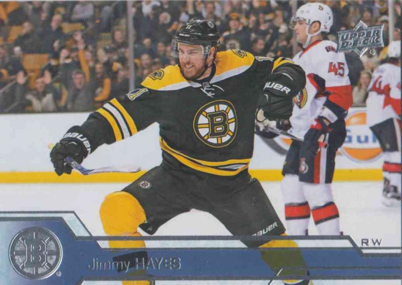 Jimmy Hayes - Boston Bruins  2016-2017 Upper Deck s.1 #017