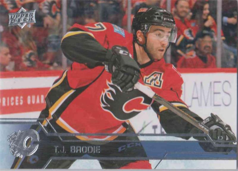 T.J. Brodie - Calgary Flames  2016-2017 Upper Deck s.1 #032