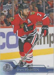 Brent Seabrook - Chicago Blackhawks  2016-2017 Upper Deck s.1 #041