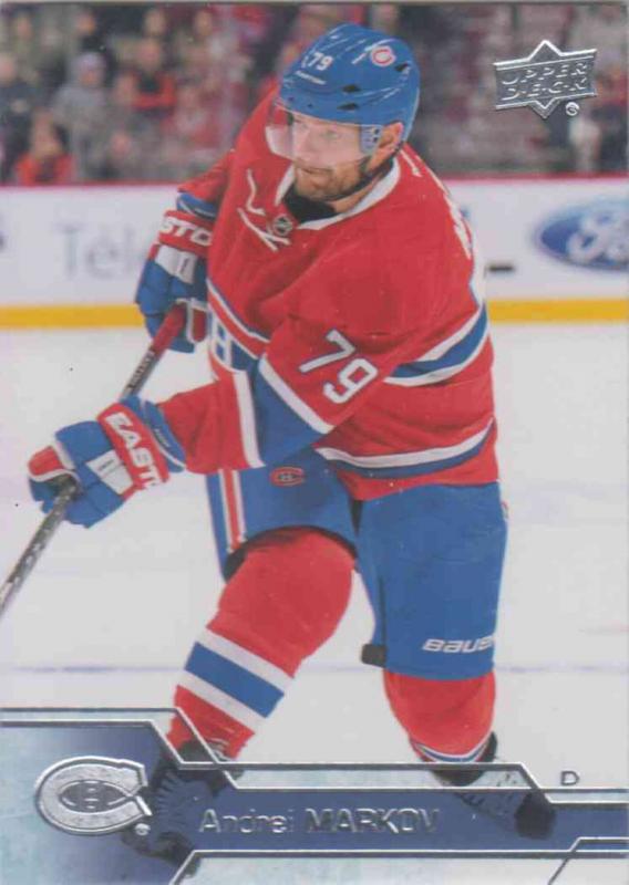 Andrei Markov - Montreal Canadiens  2016-2017 Upper Deck s.1 #100