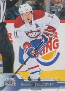Brendan Gallagher - Montreal Canadiens  2016-2017 Upper Deck s.1 #101