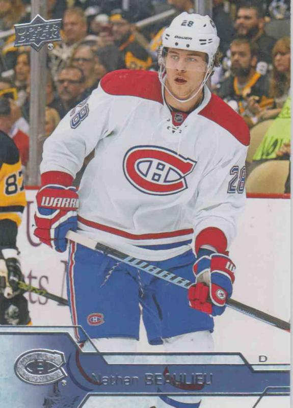 Nathan Beaulieu - Montreal Canadiens  2016-2017 Upper Deck s.1 #102
