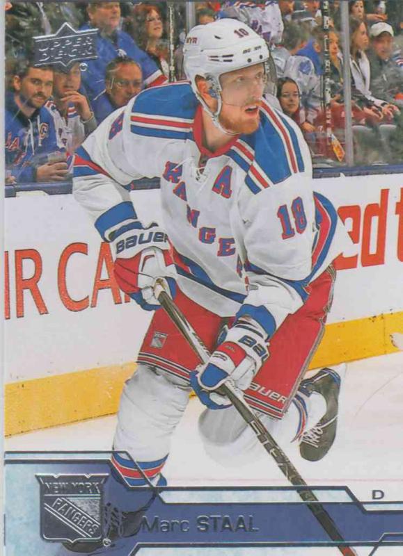 Marc Staal - New York Rangers 2016-2017 Upper Deck s.1 #126