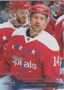 Justin Williams - Washington Capitals  2016-2017 Upper Deck s.1 #188