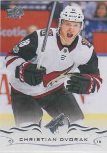 Christian Dvorak - Arizona Coyotes  2018-2019 Upper Deck s.1 #011