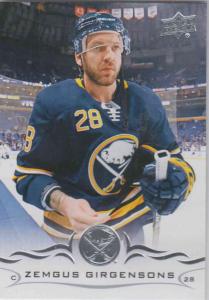 Zemgus Girgensons - Buffalo Sabres  2018-2019 Upper Deck s.1 #022