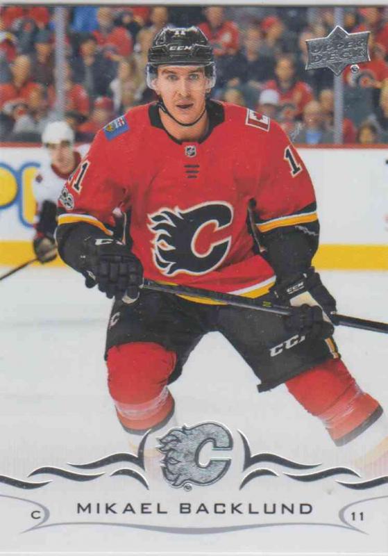 Mikael Backlund - Calgary Flames  2018-2019 Upper Deck s.1 #029