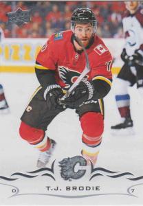 T.J. Brodie - Calgary Flames  2018-2019 Upper Deck s.1 #030